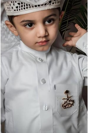 بروش سيفين ونخلة بالاسم