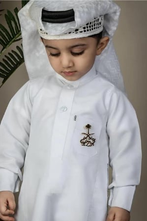 بروش سيفين ونخلة بالاسم