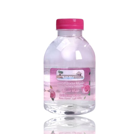 ماء شرب بنكهة الورد ماء الجسر