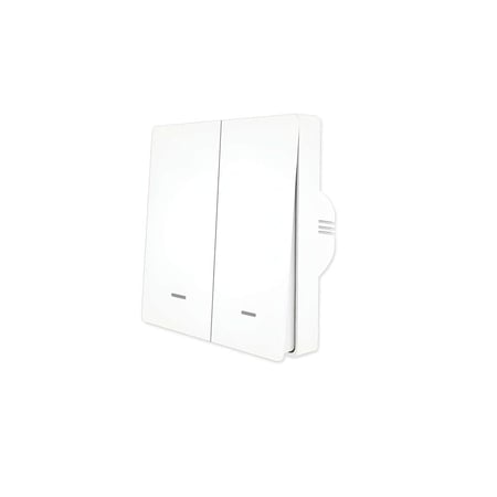 مفتاح انارة ذكي ابيض ثنائي