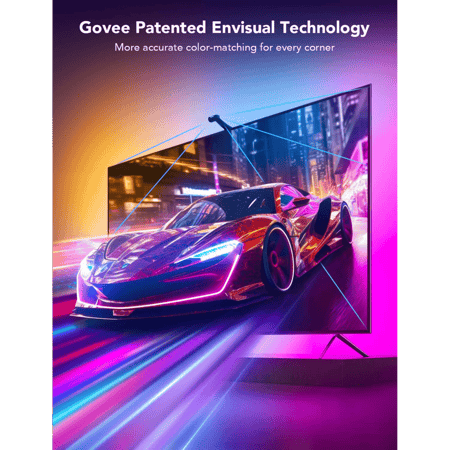 قوفي T2 شريط ليد ذكي تفاعلي مع كاميراتين 75-85 بوصة