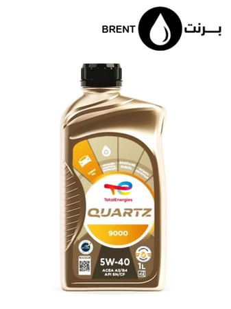 زيت محرك توتال كوارتز 9000-5w40 واحد لتر TOTAL