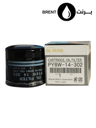 فلتر زيت  مازدا- الاصلي  PY8W-14-302   فورد إسكيب (Ford Escape) فورد فيوجن (Ford Fusion) فورد إدج (Ford Edge) فورد إكسبلورر (Ford Explorer) فورد F-150 (Ford F-150) فورد موستانج (Ford Mustang)
