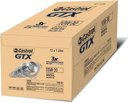 كاسترول GTX زيت محرك موتور السيارة أفضل للحرارة العالية 10W-30