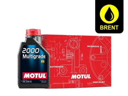 Motul 20W50 2000 Multigrade | زيت موتول 20W50 2000 كرتون 12 علبة