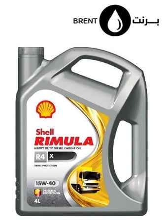 زيت محرك شل ريميولا ديزل 15W40    ( 4 لتر )