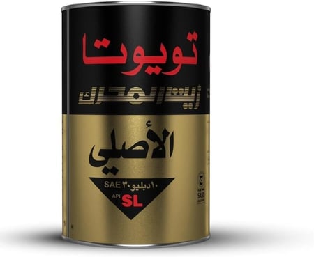 تويوتا أصلي زيت محرك معدني أفضل الزيت المحرك للسيارات السعودية 10W-30