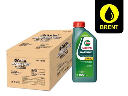 زيت محرك كاسترول 1 لتر ماجنتيك 5w30 كرتون 12 علبة Castrol
