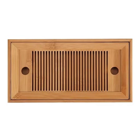 صينية شاي من الخيزران