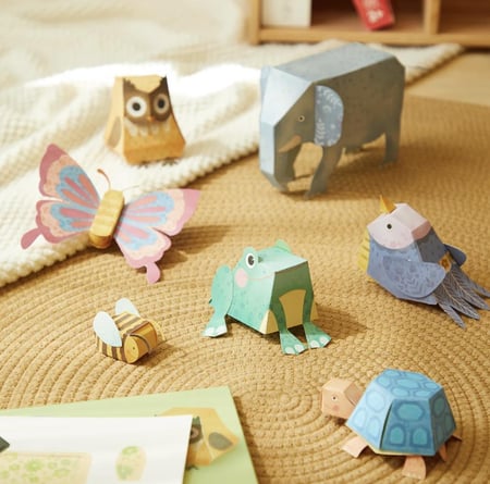 اوريقامي الحيوانات