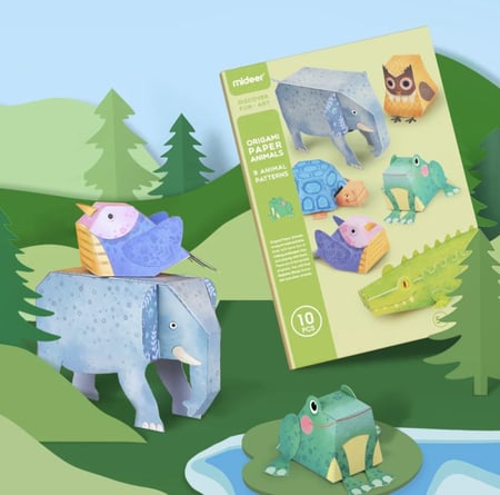 اوريقامي الحيوانات