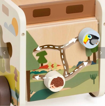 شاحنة المغامر الصغيرة