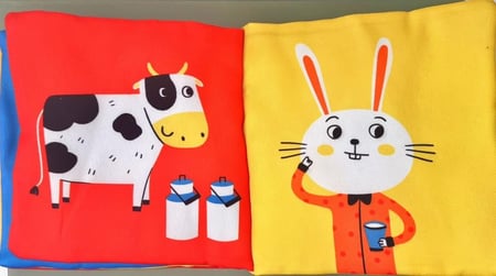 كتاب الرضع القماشي-(الثعلب/الدجاجة)