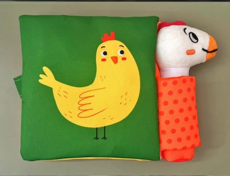 كتاب الرضع القماشي-(الثعلب/الدجاجة)