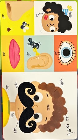 كتاب أول 100 كلمة-جسمي