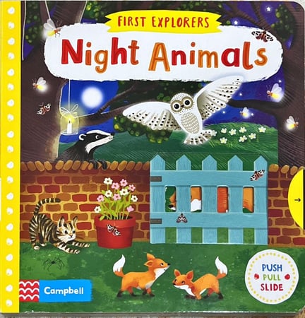 كتاب الحيوانات الليلية "Night animals"