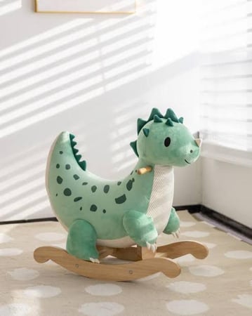 هزازة الديناصور الخشبية