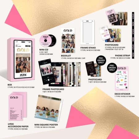 اتزي - قولد - نسخة فون بوكس - ITZY - GOLD - PHONE BOX Ver