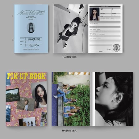 نيوجينز  -بلوبوك نسخة هارين- NewJeans - BlueBook Haerin Ver