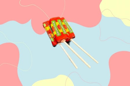 حلوى درومب ستك المجففة بالتبريد DRUMSTICK