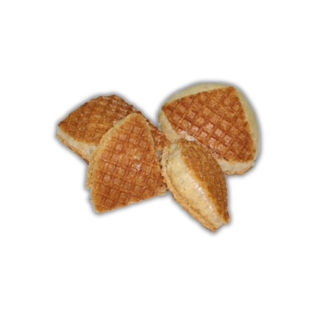 وافل مجفف بالتبريد بالكراميل