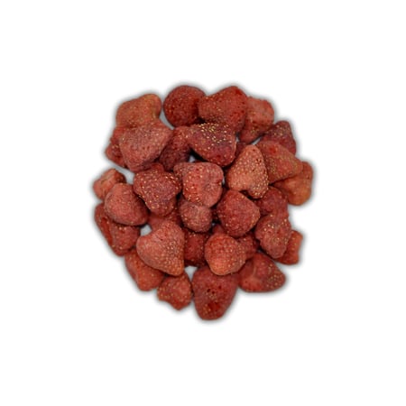 فراولة مجففة بالتبريدحبة كاملة حجم S