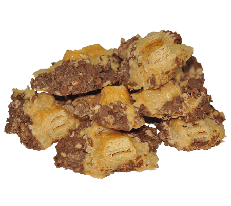 ألواح شوكولا لايون بالحليب مجففة بالتبريد