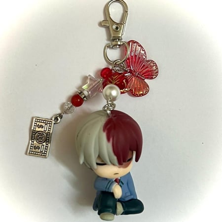 My hero academia school keychains