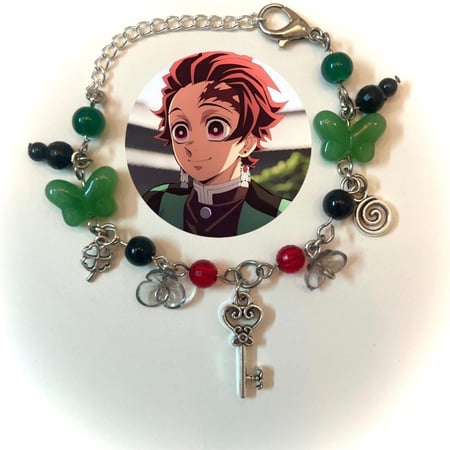 Demon slayer inspired bracelets
