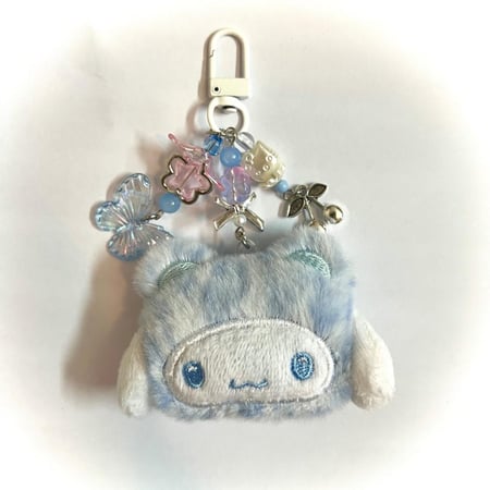 Gyaru leopard keychains