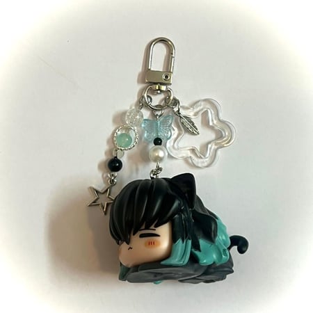 Demon slayer cat keychains/bagcharms