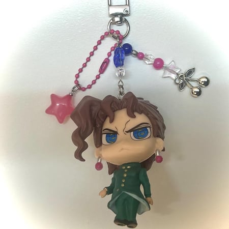jojo’s bizzare adventure keychains/bagcharms