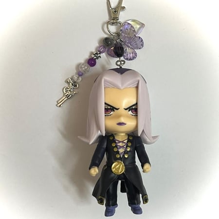 jojo’s bizzare adventure keychains/bagcharms