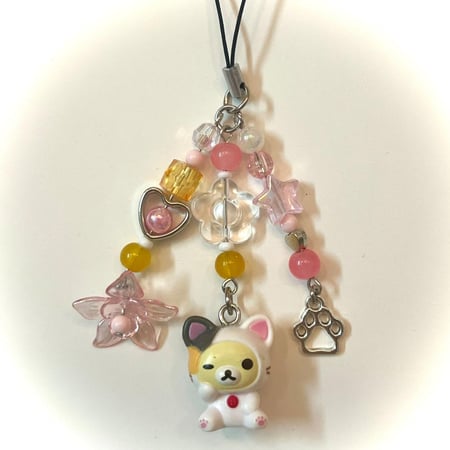 Rilakkuma cats phonecharms