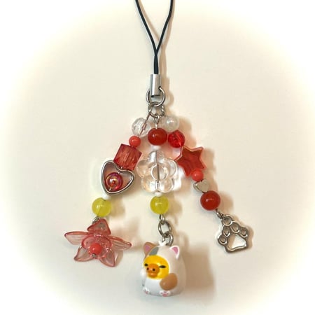 Rilakkuma cats phonecharms