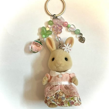 Authentic milk rabbit sylvanian families