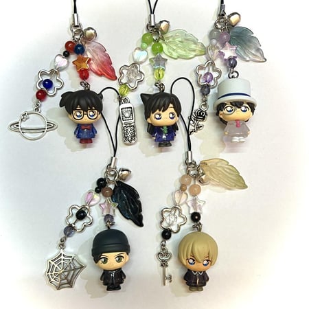 Authentic detective conan phonecharm (leaf edition)