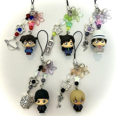Authentic detective conan phonecharm (flower edition)