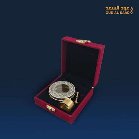 بوكس إهداء علبة زعفران ونجر الزعفران