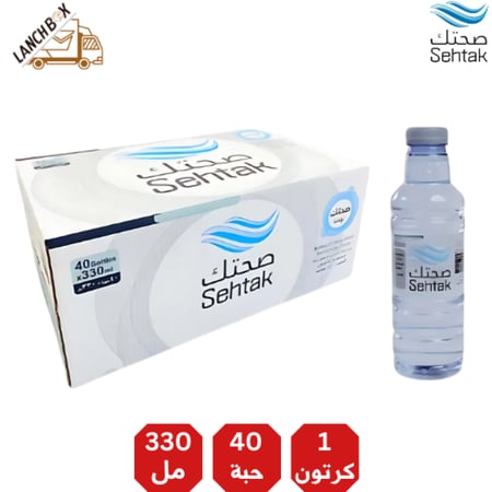 مياه صحتك كرتون سعة 330مل