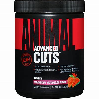 UNIVERSAL ANIMAL CUTS POWDER STRAWBERRY WATERMELON 248G