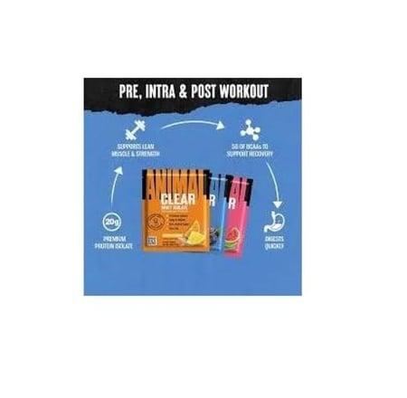 UNIVERSAL ANIMAL CLEAR WHEY PINEAPPLE ORANGE 25 G SAMPLE