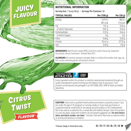 APPLIED BEEF-XP CITRUS TWIST 1.8KG