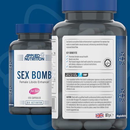 APPLIED SEX BOMB FEMALE LIBIDO ENHANCER 120 V CAPS
