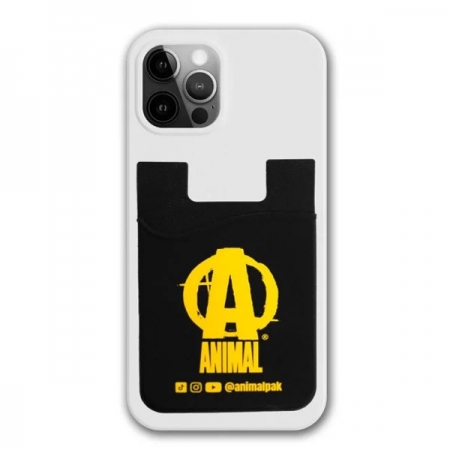 UNIVERSAL ANIMAL SILICONE PHONE CASE YELLOW