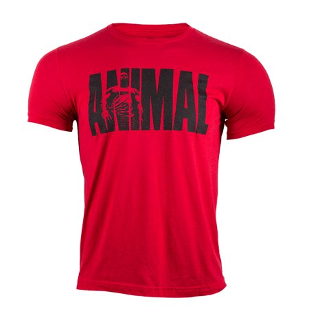 UNIVERSAL ANIMAL PROMOTIONAL RED Tee