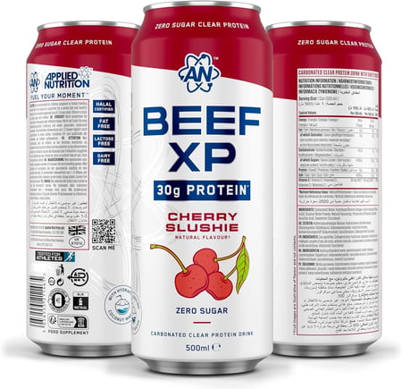 APPLIED BEEF XP CAN CHERRY SLUSHIE 500ML