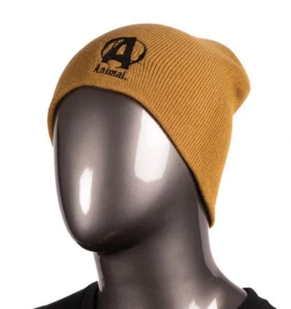 UNIVERSAL ANIMAL MILITARY BROWN Skullie-قبعة عسكرية بنية اللون من يونيفرسال أنيمال