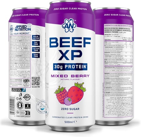 APPLIED BEEF XP CAN MIXED BERRY 500ML