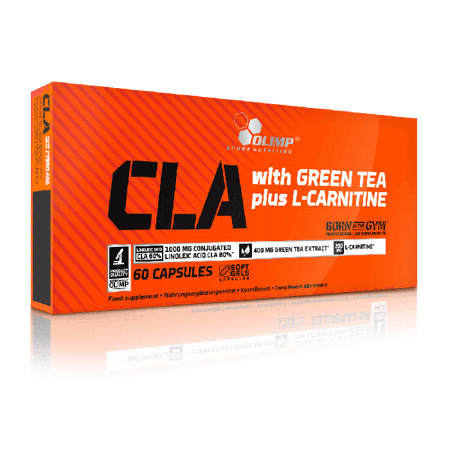 OLIMP CLA WITH GREEN TEA + L-CARNITINE 60 CAPS